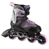 ROLKI NA11008 SZARO-FIOLETOWY NILS EXTREME