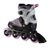 ROLKI NA11008 SZARO-FIOLETOWY NILS EXTREME