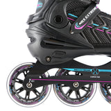 NA1128 CZARNO-FIOLETOWE ROLKI NILS EXTREME