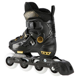 ROLKI REGULOWANE ROZM.34-37 CZARNO/ZŁOTE NILS EXTREME NA20004 OUTLET