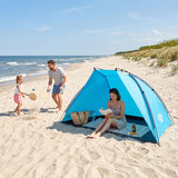 Namiot plażowy NILS CAMP NC3039 z podłogą i ochroną UV