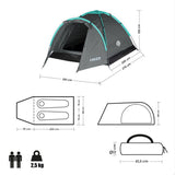 Namiot turystyczny NILS CAMP NC6010 Hiker 2-osobowy