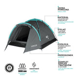 Namiot turystyczny NILS CAMP NC6010 Hiker 2-osobowy