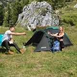 Namiot turystyczny NILS CAMP NC6010 Hiker 2-osobowy szary