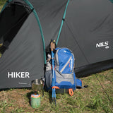 Namiot turystyczny NILS CAMP NC6010 Hiker 2-osobowy szary