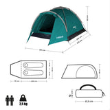 Namiot turystyczny NILS CAMP NC6010 Hiker 2-osobowy