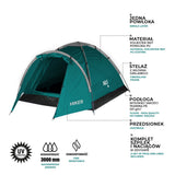 Namiot turystyczny NILS CAMP NC6010 Hiker 2-osobowy