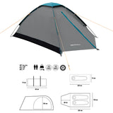 NAMIOT KEMPINGOWY SZARO-NIEBIESKI NIGHTFALL NILS CAMP NC6033