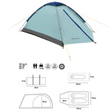 NAMIOT KEMPINGOWY ZIELONY NIGHTFALL NILS CAMP NC6033