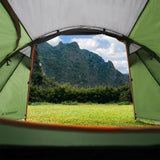 NAMIOT KAMPINGOWY 3-OSOBOWY Z PRZEDSIONKIEM ZIELONY NILS CAMP TREKKER III NC6312