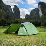 NAMIOT KAMPINGOWY 3-OSOBOWY Z PRZEDSIONKIEM ZIELONY NILS CAMP TREKKER III NC6312