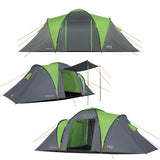 Namiot Turystyczny NILS CAMP NC6431 Highland IV Zielony 4-osobowy 4000 mm Outlet