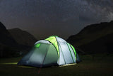 Namiot Turystyczny NILS CAMP NC6431 Highland IV Zielony 4-osobowy 4000 mm Outlet
