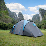 Namiot Turystyczny NILS CAMP NC6431 Highland IV Zielony 4-osobowy 4000 mm Outlet