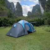 Namiot Turystyczny NILS CAMP NC6431 Highland IV Zielony 4-osobowy 4000 mm Outlet