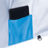 Parasol plażowy NILS CAMP NC7822 XL z klapami bocznymi i ochroną UV SPF 40+