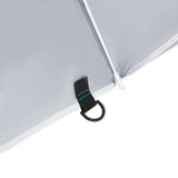 Parasol plażowy NILS CAMP NC7822 XL z klapami bocznymi i ochroną UV SPF 40+