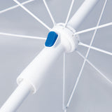 Parasol plażowy NILS CAMP NC7822 XL z klapami bocznymi i ochroną UV SPF 40+