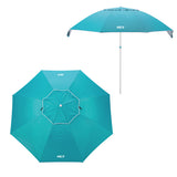 Parasol plażowy NILS CAMP NC7822 XL z klapami bocznymi i ochroną UV SPF 40+