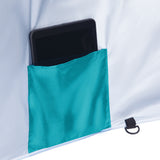Parasol plażowy NILS CAMP NC7822 XL z klapami bocznymi i ochroną UV SPF 40+