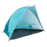 NAMIOT PLAŻOWY SKŁADANY OCHRONA UV 260x120x120CM TURKUSOWY NILS CAMP NC8030
