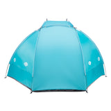 NAMIOT PLAŻOWY SKŁADANY OCHRONA UV 260x120x120CM TURKUSOWY NILS CAMP NC8030