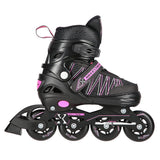 ŁYŻWOROLKI Z WYM. PŁ. HOKEJOWĄ NILS EXTREME NH11912 A 2w1 BLACK/PINK