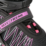 ŁYŻWOROLKI Z WYM. PŁ. HOKEJOWĄ NILS EXTREME NH11912 A 2w1 BLACK/PINK