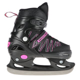 ŁYŻWOROLKI Z WYM. PŁ. HOKEJOWĄ NILS EXTREME NH11912 A 2w1 BLACK/PINK