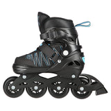ŁYŻWOROLKI Z WYM. PŁ. HOKEJOWĄ NILS EXTREME NH11912 A 2w1 BLACK/BLUE