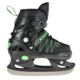 ŁYŻWOROLKI Z WYM. PŁ. HOKEJOWĄ NILS EXTREME NH11912 A 2w1 BLACK/GREEN