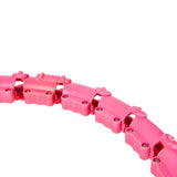 HULA HOP PINK Z WYPUSTKAMI I OBCIĄŻNIKIEM ONE FITNESS OHA02