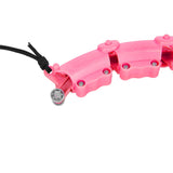 HULA HOP PINK Z WYPUSTKAMI I OBCIĄŻNIKIEM ONE FITNESS OHA02