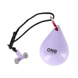 ZESTAW HULA HOP OHA02 VIOLET Z WYPUSTKAMI I OBCIĄŻNIKIEM ONE FITNESS + PAS BR125