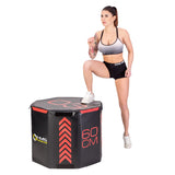 SKRZYNIE PLYOMETRYCZNE OCTAGON SOFT ZESTAW HMS PREMIUM PYOBS01 (3 CZĘŚCI)