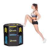 SKRZYNIE PLYOMETRYCZNE OCTAGON SOFT ZESTAW HMS PREMIUM PYOBS01 (3 CZĘŚCI)