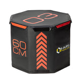SKRZYNIE PLYOMETRYCZNE OCTAGON SOFT ZESTAW HMS PREMIUM PYOBS01 (3 CZĘŚCI)