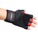 RĘKAWICE NA SIŁOWNIĘ RST01 BLACK/RED HMS