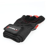 RĘKAWICE NA SIŁOWNIĘ RST01 BLACK/RED HMS