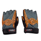 RĘKAWICE NA SIŁOWNIĘ RST03 ORANGE/GRAY HMS