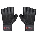 RĘKAWICE NA SIŁOWNIĘ RST04 BLACK HMS