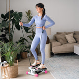 STEPPER SKOŚNY Z LINKAMI S3033 RÓŻOWY HMS