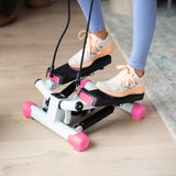 STEPPER SKOŚNY Z LINKAMI S3033 RÓŻOWY HMS