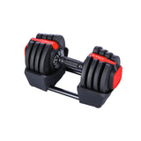 Zestaw Regulowanych Sztangielek HMS SGR18 PRO 3w1 41 kg Hantle Sztanga Kettlebell Outlet