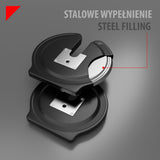Zestaw Regulowanych Sztangielek HMS SGR18 PRO 3w1 41 kg Hantle Sztanga Kettlebell Outlet