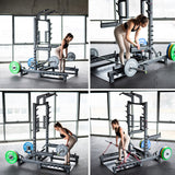 STOJAK MULTIFUNKCYJNY Z PLATFORMĄ DO PODNOSZENIA CIĘŻARÓW I HIP THRUST COMMERCIAL HMSSMP01