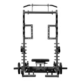 STOJAK MULTIFUNKCYJNY Z PLATFORMĄ DO PODNOSZENIA CIĘŻARÓW I HIP THRUST COMMERCIAL HMSSMP01
