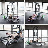 STOJAK MULTIFUNKCYJNY Z PLATFORMĄ DO PODNOSZENIA CIĘŻARÓW I HIP THRUST COMMERCIAL HMSSMP01