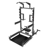 STOJAK MULTIFUNKCYJNY Z PLATFORMĄ DO PODNOSZENIA CIĘŻARÓW I HIP THRUST COMMERCIAL HMSSMP01