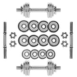 SZTANGIELKI W WALIZCE STC CHROME HMS
